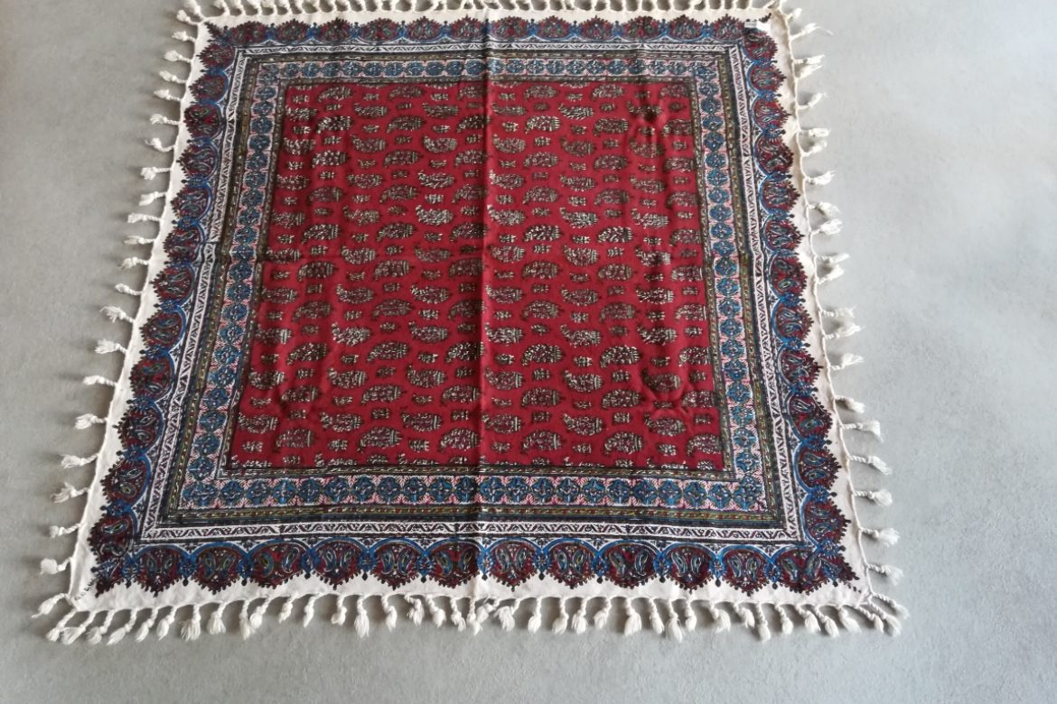 Nappe perse - Galerie Shirazi - Pau - 0,80 x 0,80-13