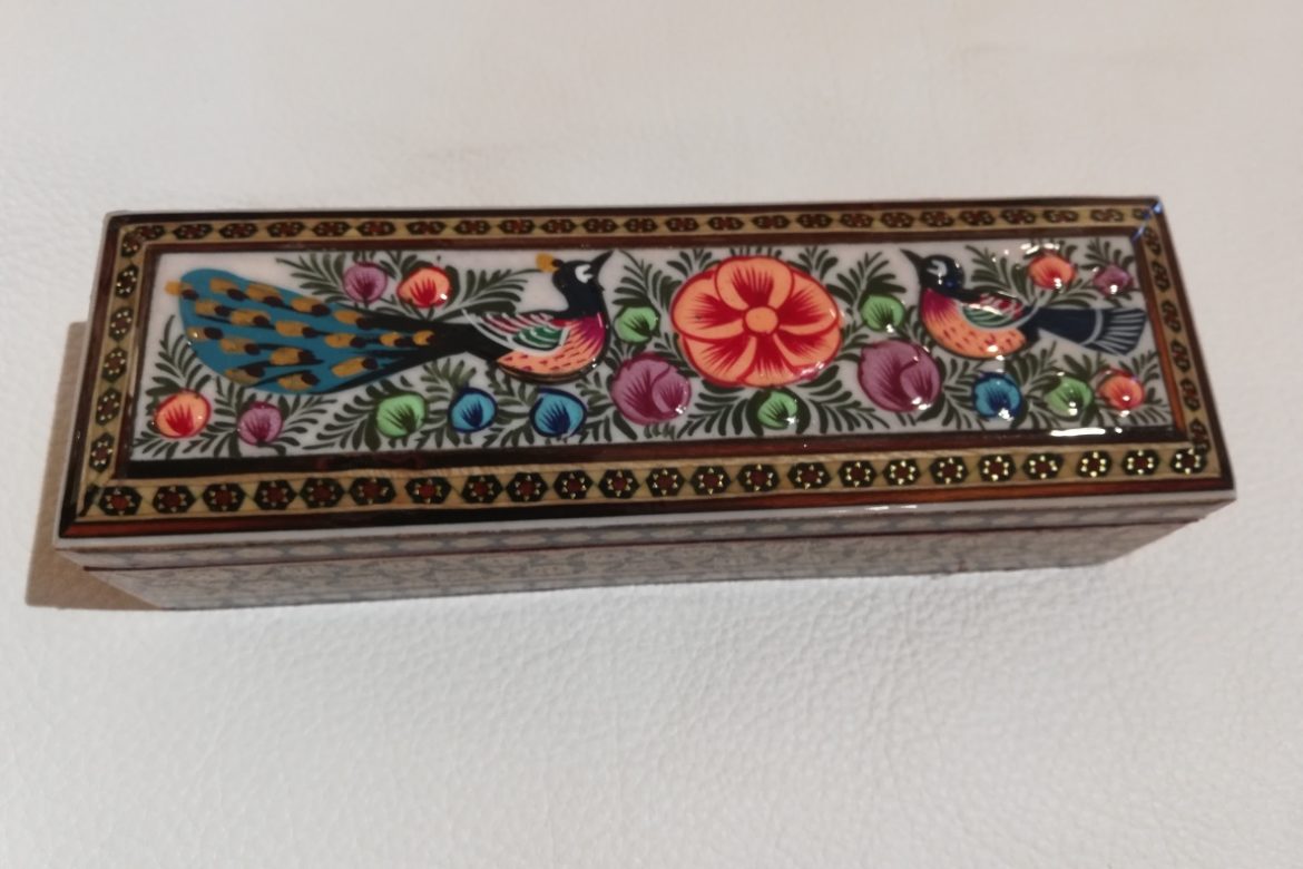 Boite plumier Miniature marqueterie-Galerie Shirazi-Pau- S2-25