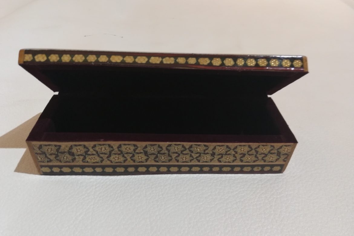 Boite plumier Miniature marqueterie-Galerie Shirazi-Pau- S2-26a