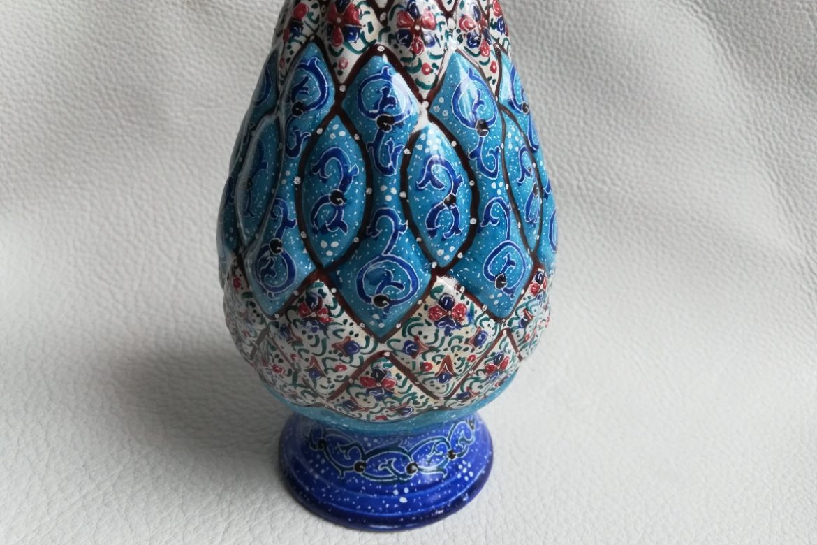 Vase cuivre émaillé-Galerie Shirazi-Pau-S2-36