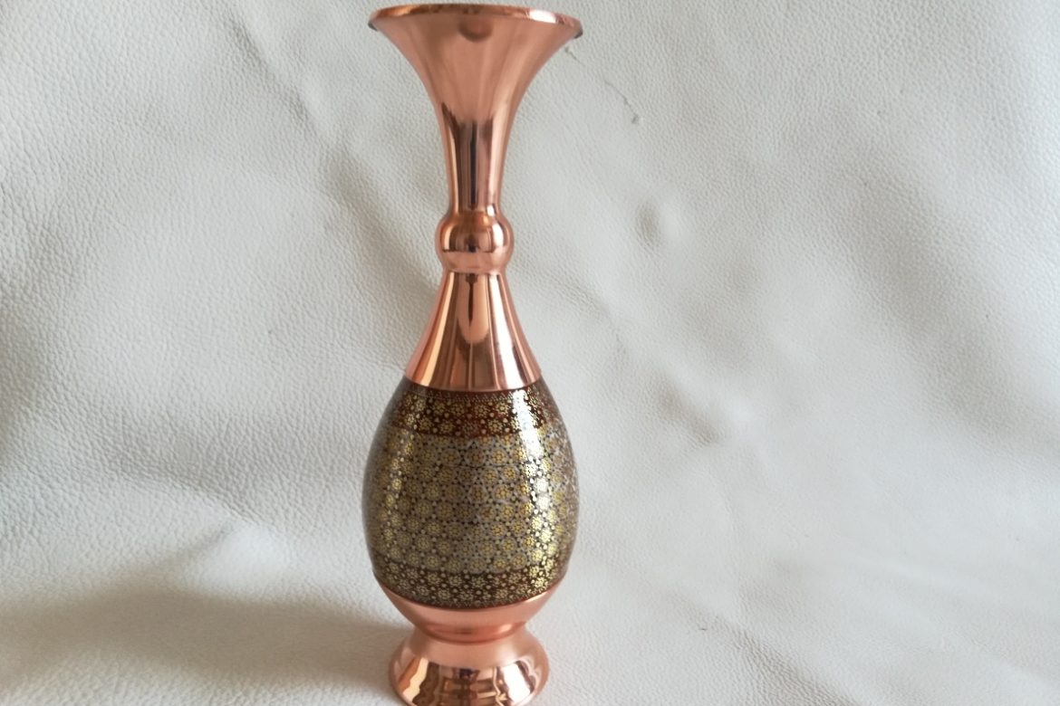 Grand vase cuivre émaillé_Galerie Shirazi_Pau_C2SC