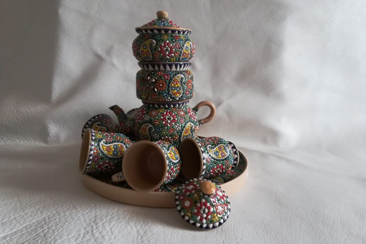 Service à thé persan céramique_Galerie Shirazi_Pau_B11S.c