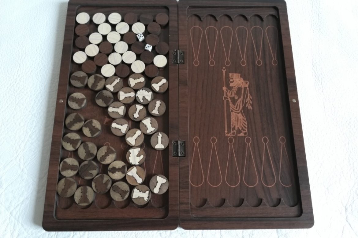 Galerie Shirazi_Pau_Backgammon_échecs_voyage